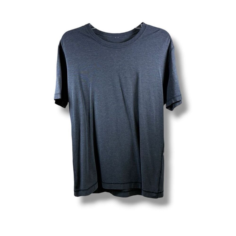 Lululemon Short Sleeve Crewneck Tee in Heathered Blue Size L
